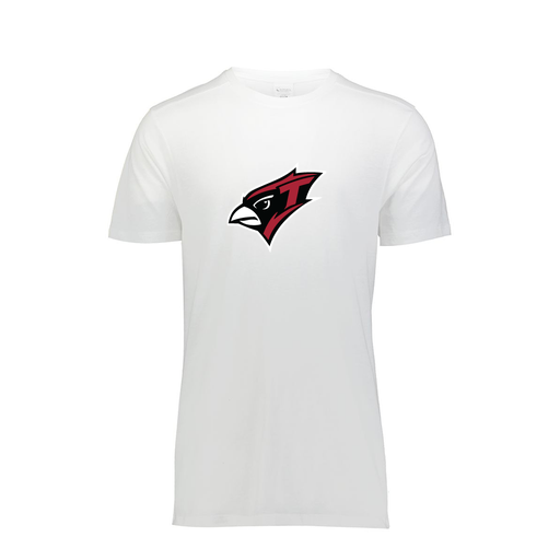 [FTSCUBWH-YS-LOGO1] Decker Youth Tri-Blend T-Shirt - Short Sleeve (Youth S, White, Logo 1)