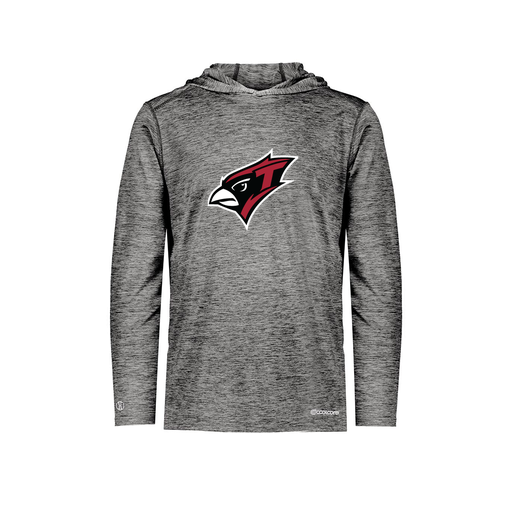 [FOLHCGBK-YS-LOGO1] Decker Youth Charge Hoodie (Youth S, Black, Logo 1)